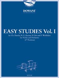 Easy Studies Vol. 1 (1st Position) - for Violin and Orchestra - pro housle